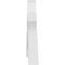 Ekena Millwork Vanguard Architectural Grade PVC Gable Bracket, 84"W x 14"H x 2"D x 4"F, 4/12 Pitch GBP084X14X0204VAN00 - alternate 3